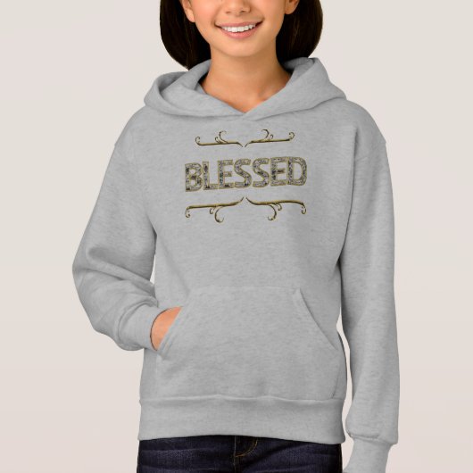 BLESSED 02 HOODIE (Vorderseite)