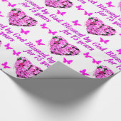 BLESSED 75. GEBURTSTAG GESCHENKPAPIER (Ecke)