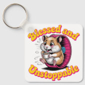 Blessed And Unstoppable Schlüsselanhänger (Vorderseite)
