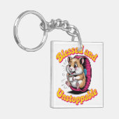 Blessed And Unstoppable Schlüsselanhänger (Vorderseite links)