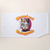 Blessed And Unstoppable Strandtuch (Vorderseite)