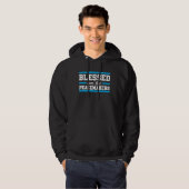 Blessed Are The Peacemakers Cop Policeman Law Enfo Hoodie (Vorne ganz)