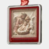 Blessed are they who guard the manger Ornament Aus Metall (Links)