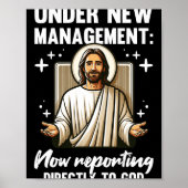 Blessed Baptism Religious Christian Under New Mana Poster (Vorne)