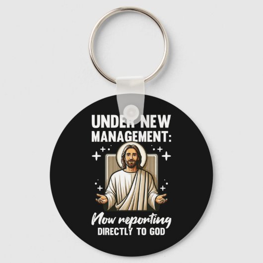 Blessed Baptism Religious Christian Under New Mana Schlüsselanhänger (Vorderseite)