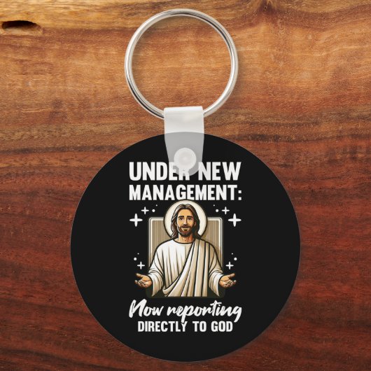 Blessed Baptism Religious Christian Under New Mana Schlüsselanhänger (Vorderseite)