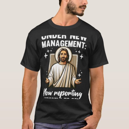 Blessed Baptism Religious Christian Under New Mana T-Shirt (Vorderseite)
