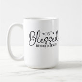 Blessed Beyond Measure Kaffeetasse (Links)