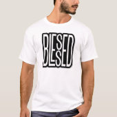 BLESSED - Bold Unisex T-Shirt (Vorderseite)