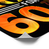 Blessed By God For 60 Years Old Gift 60th Birthday Poster (Ecke)