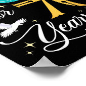 Blessed By God For 70 Years Old 70 Birthday 70th B Poster (Ecke)