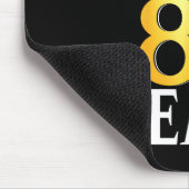 Blessed By God For 80 Years 80th Birthday Men Wome Mousepad (Ecke)