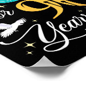 Blessed By God For 90 Years Old 90 Birthday 90th B Poster (Ecke)