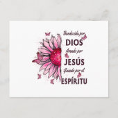 Blessed by God Loved by Jesus Begleitkarte (Rückseite)