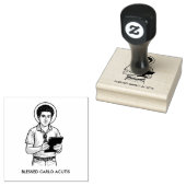 BLESSED CARLO ACUTIS CATHOLIC GUMMISTEMPEL (Stempel)