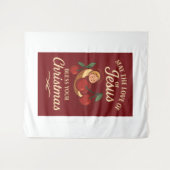 Blessed Christmas by Sweet Cherry Wandteppich (Vorderseite (Horizontal))