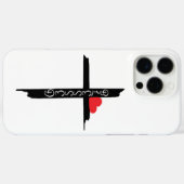 blessed cross Phone case (Rückseite (Horizontal))