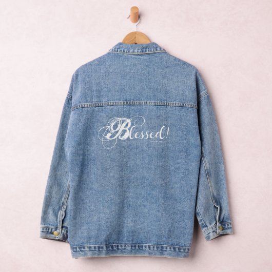 Blessed Denim Jacket (White) Jeansjacke (Hangar)