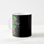 Blessed Elf Christmas Matching Family Women Girls Kaffeetasse (Vorderseite Links)