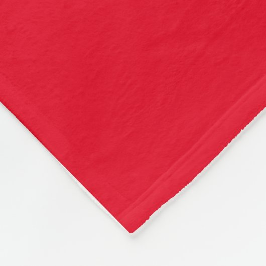 Blessed! Fleece Blanket (Red) (Ecke)