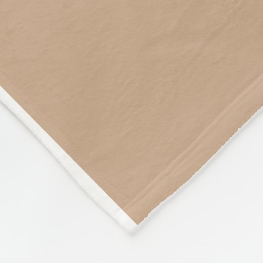Blessed! Fleece Blanket (Tan/ Brown) (Ecke)