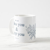 Blessed Floral Christian Wall Art Kaffeetasse (Vorderseite Links)