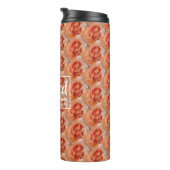 BLESSED Floral Ephesians Christliche Schrift Thermosbecher (Nach rechts gedreht)