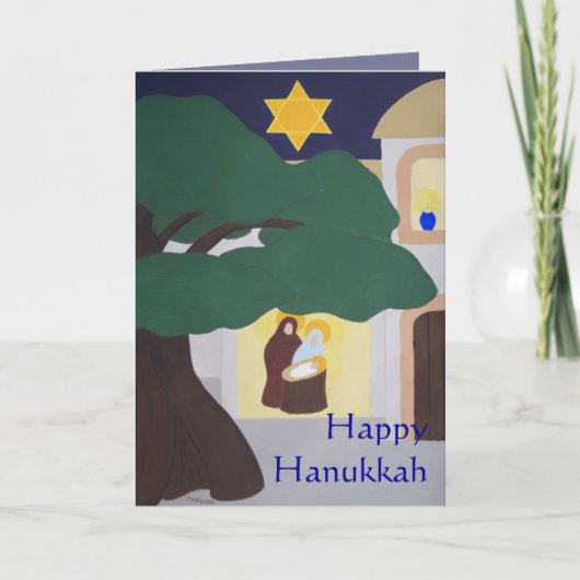 BLESSED GEBURT FEIERTAGSKARTE (Vorderseite)