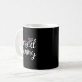 Blessed Grammy - Grandma Kaffeetasse (Vorderseite Links)
