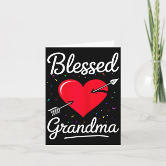 Blessed grandma shirt women happy mothers day  karte