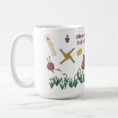 Blessed Imbolc Mug Pagan Seasonal Design Kaffeetasse (Links)