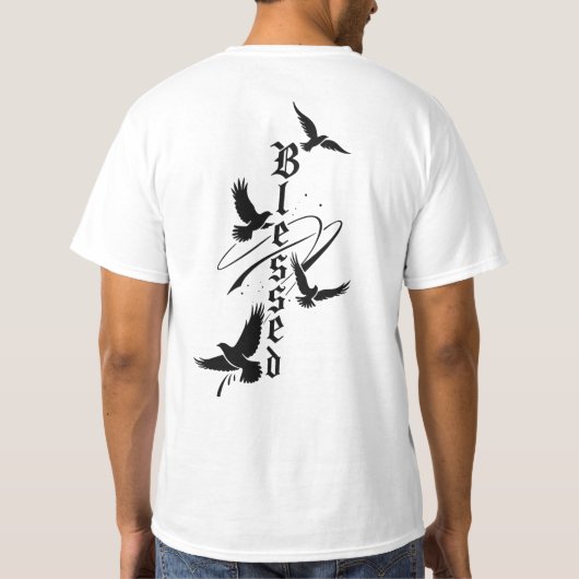 Blessed In the Hands of God T-Shirt (Rückseite)