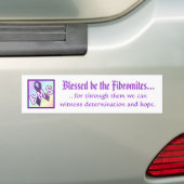 Blessed ist das Fibromites Autoaufkleber (Auf Auto)