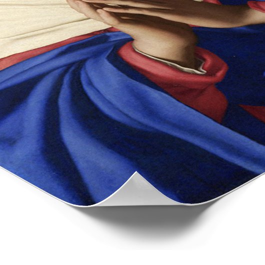 BLESSED JUNGFRAU MARY POSTER (Ecke)