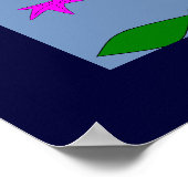 BLESSED JUNGFRAU MERMAID POSTER (Ecke)