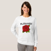 BLESSED LADIES BLUME T - SHIRT (Vorne ganz)