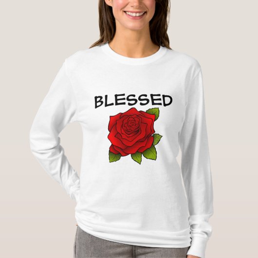 BLESSED LADIES BLUME T - SHIRT (Vorderseite)
