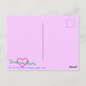 BLESSED LIFE POSTCARD POSTKARTE (Rückseite)