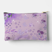 Blessed Light - Enchanted Purple Makeup Bag Zubehörtasche (Rückseite)