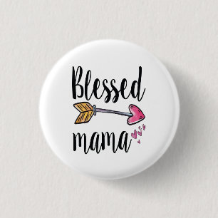 Blessed Mama Button