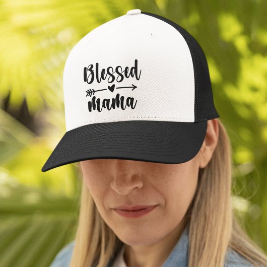 Blessed Mama Cute Mom Truckerkappe