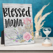 Blessed Mama Fotoplatte (Seite)