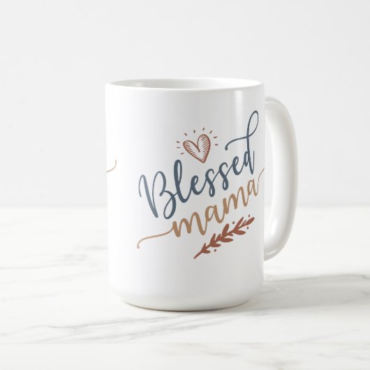 Blessed Mama Kaffeetasse (VorderseiteRechts)