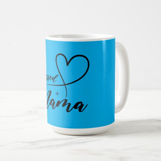blessed Mama Kaffeetasse (VorderseiteRechts)