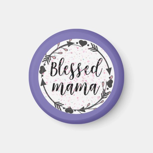 Blessed Mama Magnet (Vorne)