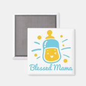 Blessed Mama Magnet (Vorderseite/Rückseite)
