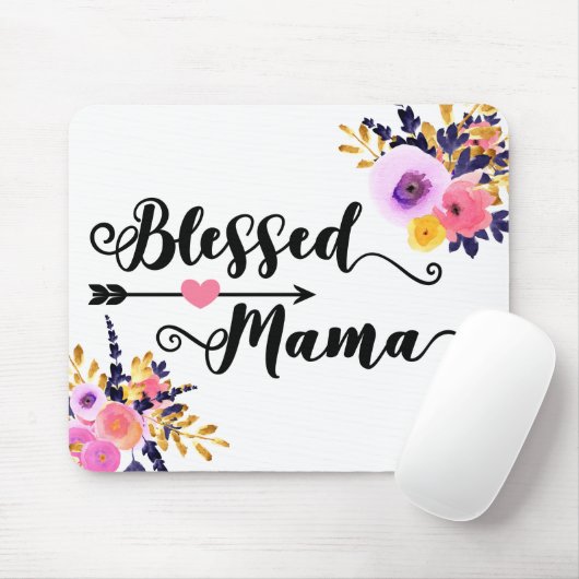 Blessed Mama Mousepad (Mit Mouse)