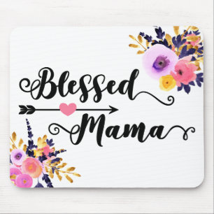 Blessed Mama Mousepad