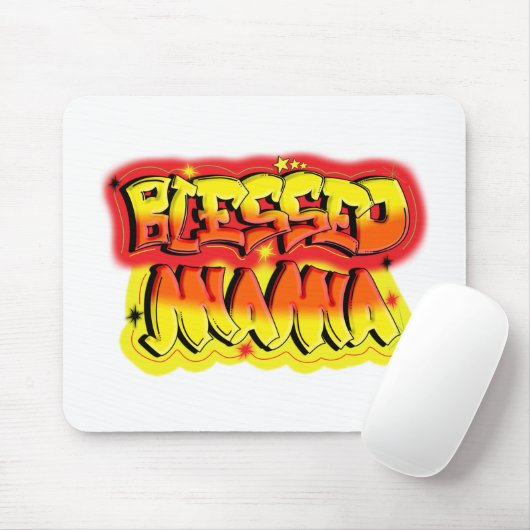 Blessed Mama Mousepad (Mit Mouse)
