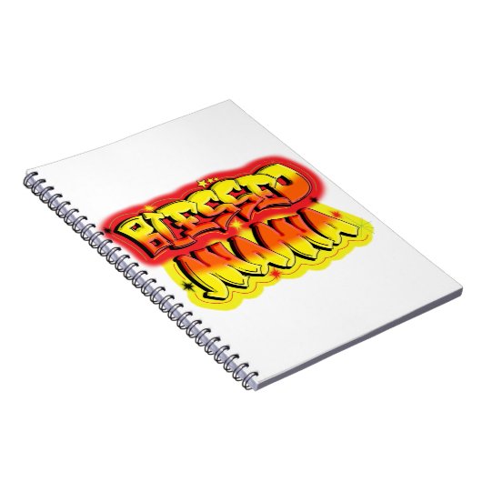 Blessed Mama Notizblock (Rechte Seite)